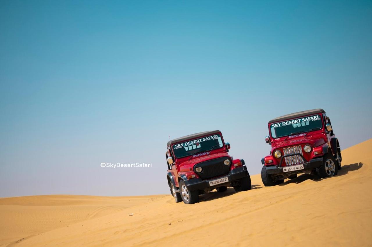 Sky Desert Safari Camp Jaisalmer Eksteriør billede