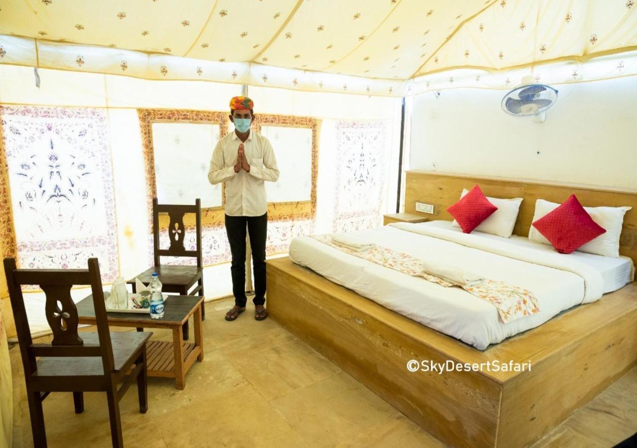 Sky Desert Safari Camp Jaisalmer Eksteriør billede