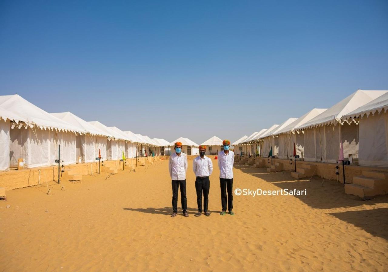 Sky Desert Safari Camp Jaisalmer Eksteriør billede