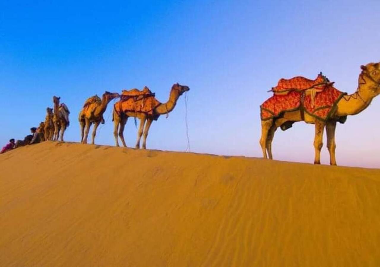 Sky Desert Safari Camp Jaisalmer Eksteriør billede