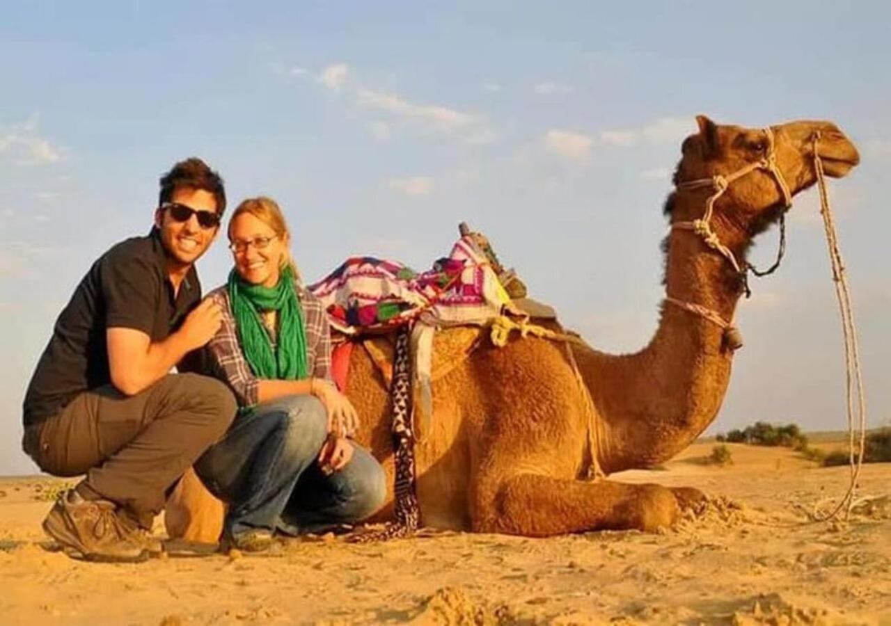 Sky Desert Safari Camp Jaisalmer Eksteriør billede