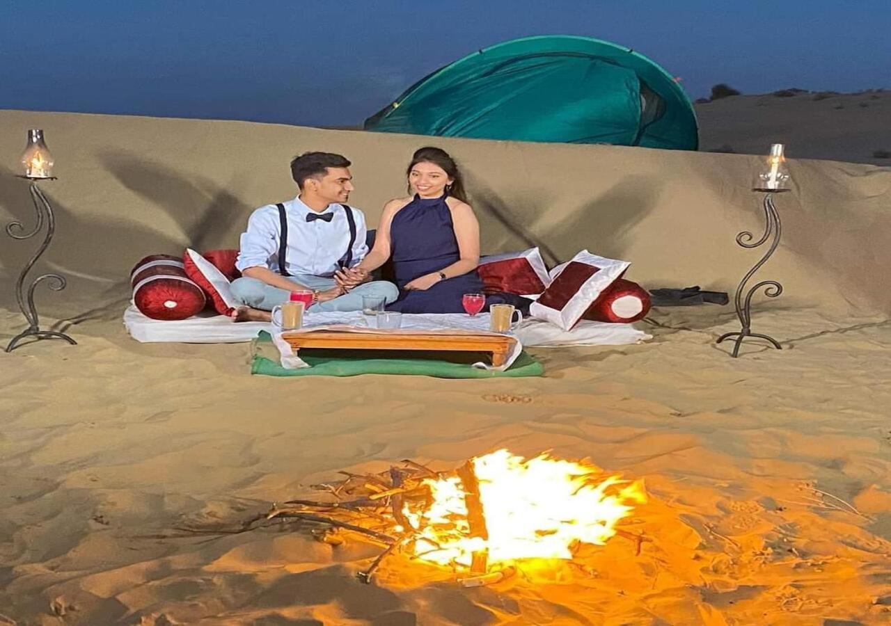Sky Desert Safari Camp Jaisalmer Eksteriør billede