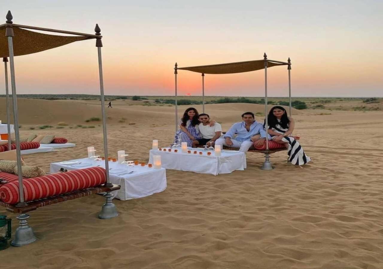 Sky Desert Safari Camp Jaisalmer Eksteriør billede