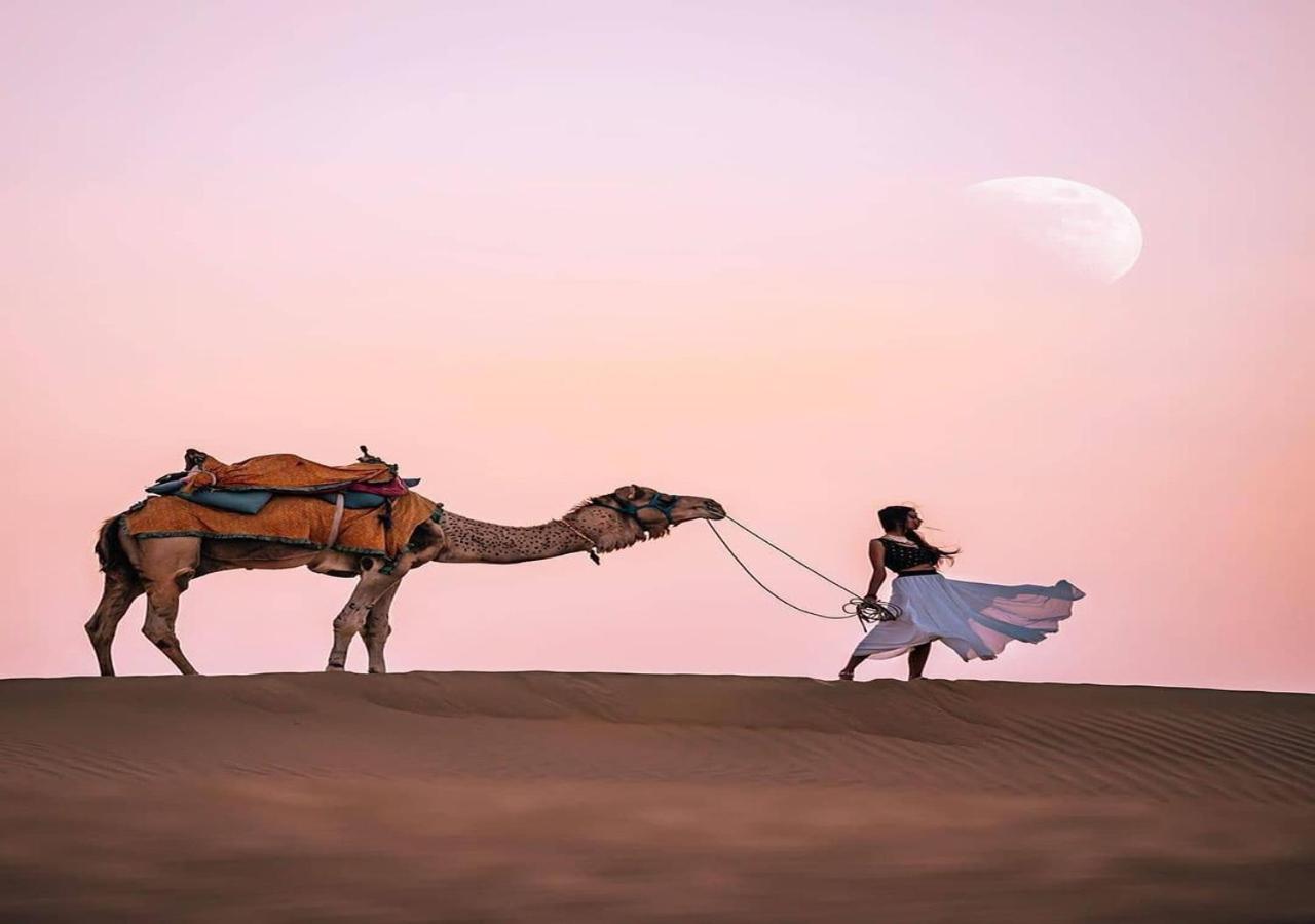 Sky Desert Safari Camp Jaisalmer Eksteriør billede