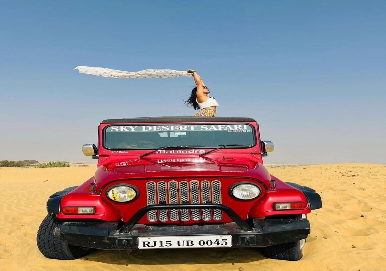 Sky Desert Safari Camp Jaisalmer Eksteriør billede