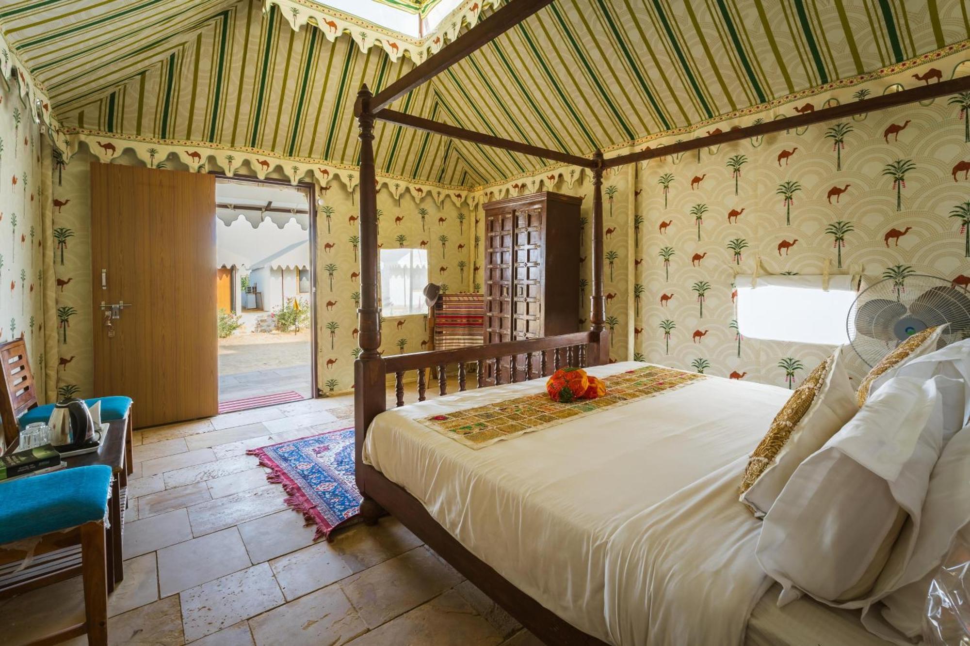 Sky Desert Safari Camp Jaisalmer Eksteriør billede